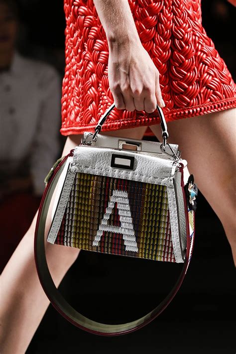 holographic runway fendi|fendi midsize satchel.